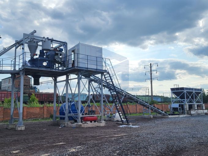 АБЗУ-35 (Автоматичний Стаціонарний Бетонний Вузол) - 2