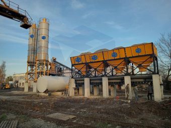 АБЗУ-55 (Автоматичний Стаціонарний Бетонний Вузол) - 2