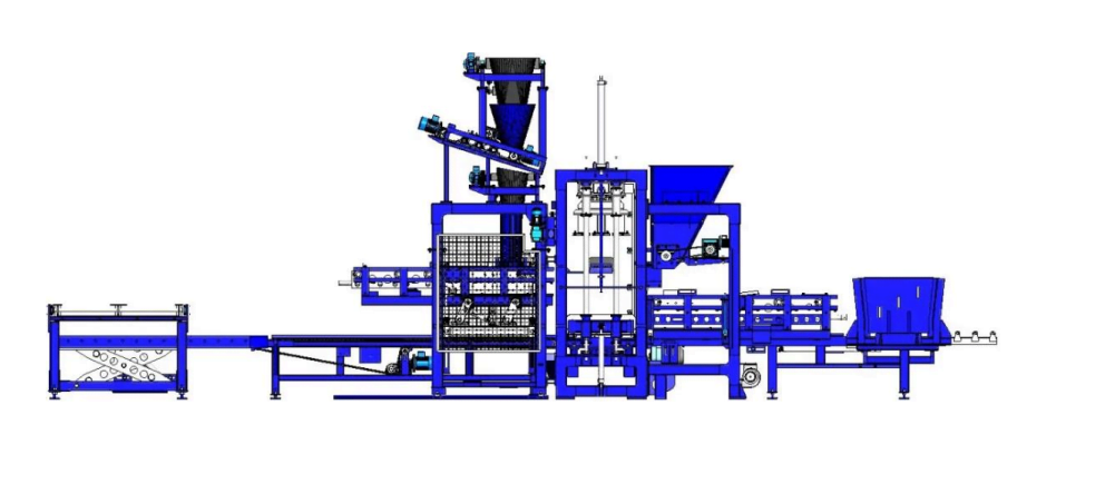 Line for the production of paving stones - 1